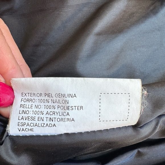 Black Leather Jacket for Men - Picture 6 of 9